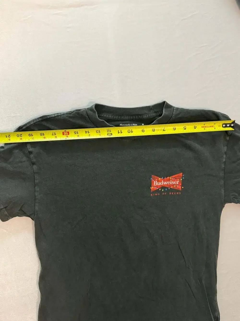 Vintage Salem Budweiser Nascar T Shirt Single Stitch 90's #25 Sz Medium Promo